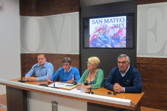 Presentación del programa de las Fiestas de San Mateo 2015.