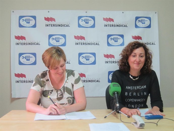 Rueda de prensa de SUATEA.