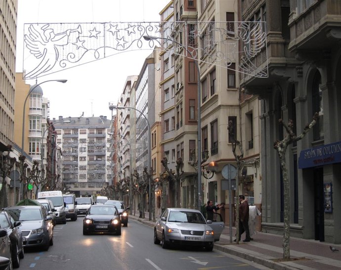 Luces De Navidad En Logroño