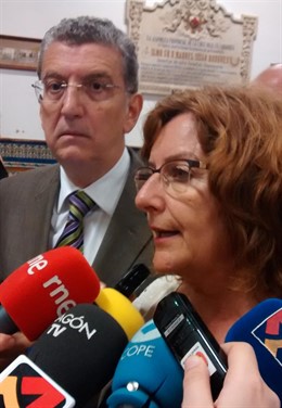 La consejera de Ciudadanía y Derechos Sociales de Aragón, María Victoria Broto