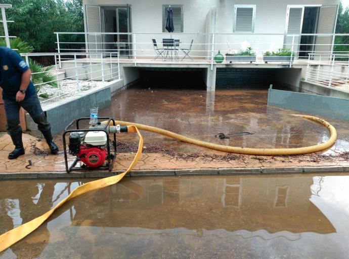 Inundaciones en Mallorca