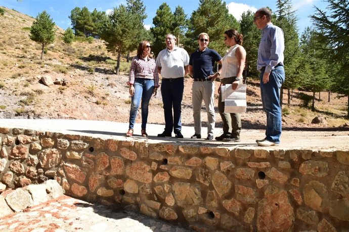 La delegada de la Junta en Granada en la Sierra de Baza.