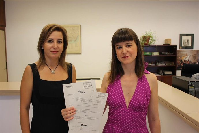 Solicitud de comparecencia del Gobierno andaluz registrada por Podemos