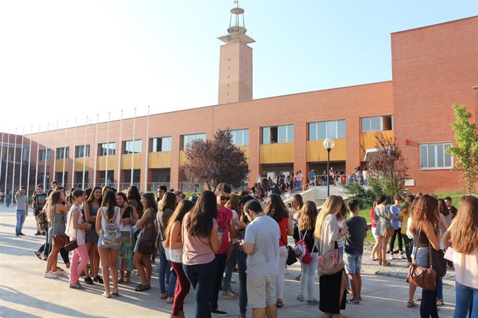 Jornada de bienvenida a nuevos estudiantes en la Universidad Pablo de Olavide