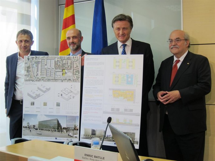 E.Batlle, J.De Diego, H.Montenegro y A.Mas-Colell