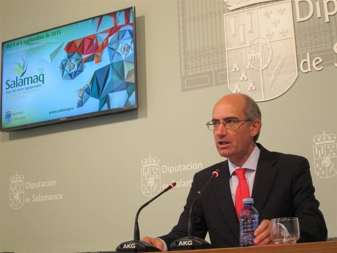 El presidente de la Diputación, Javier Iglesias