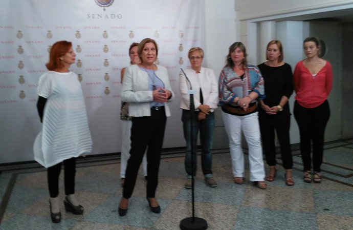 Senadoras contra la reforma de la Ley del Aborto