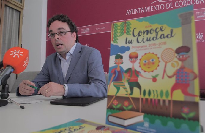 El concejal de Juventud, Deportes, Educación e Infancia, Antonio Rojas 