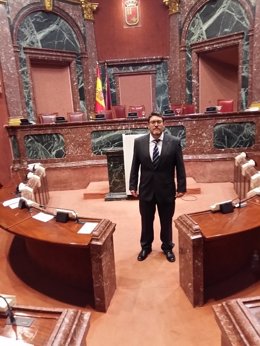 El portavoz de Ciudadanos en la Asamblea, Miguel Sánchez