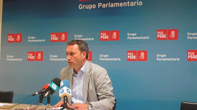 Pablo García, portavoz del PSdeG