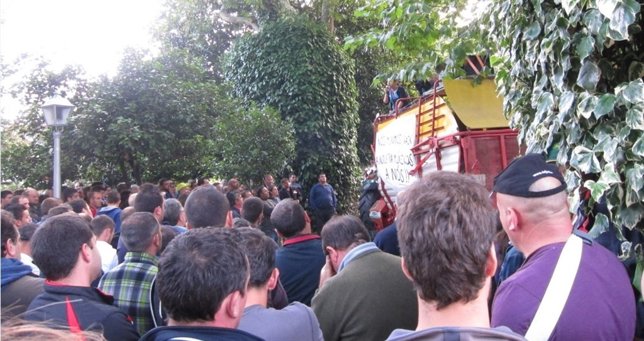 Asamblea de ganaderos en Santiago