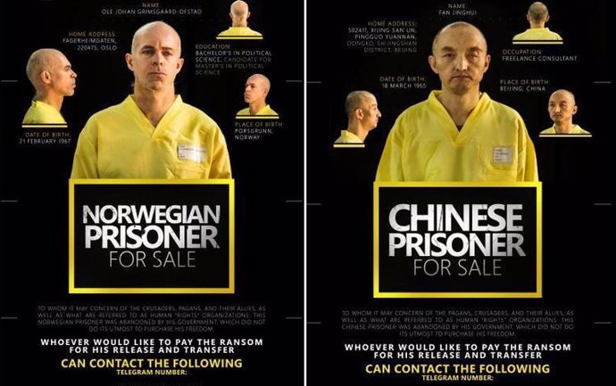 Prisioneros del Estado Islámico en Dabiq magazine