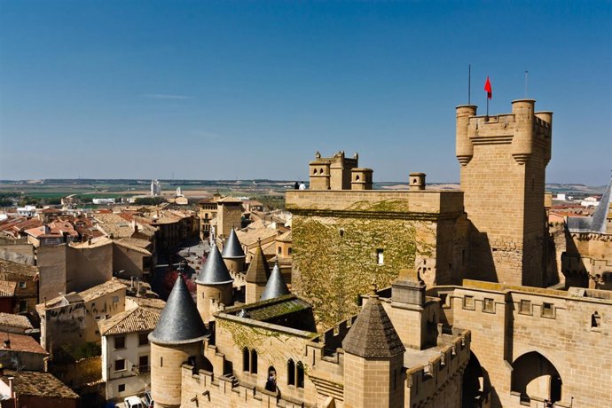 Castillo de Olite, en Navarra