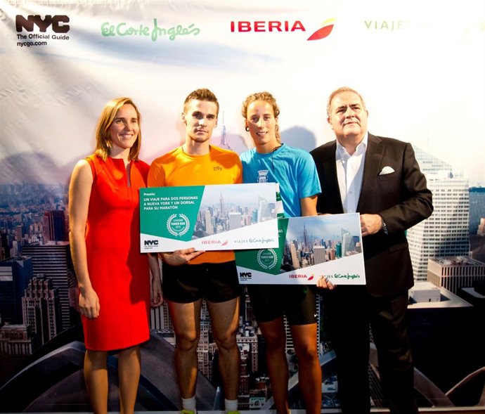 Ganadores del Tower Run en Madrid