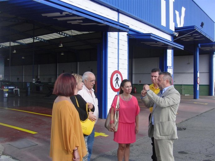 Visita a la ITV de San Juan del Puerto. 