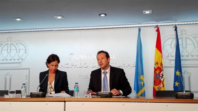 Dolores Carcedo y Guillermo Martínez, consejeros del Principado