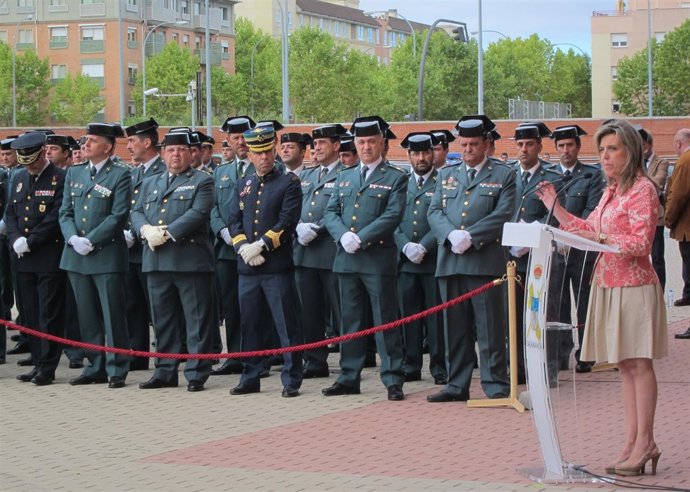 Toma de posesión del nuevo jefe de la Comandancia de la Guardia Civil