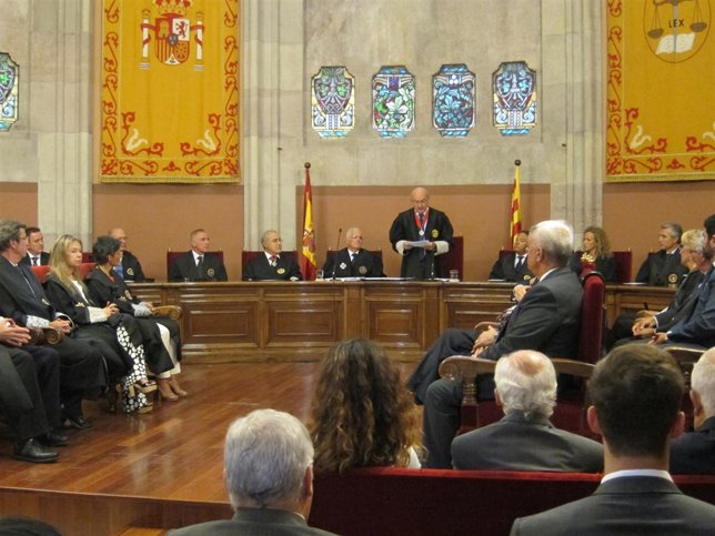 El pte.Del TSJC Miguel Ángel Gimeno