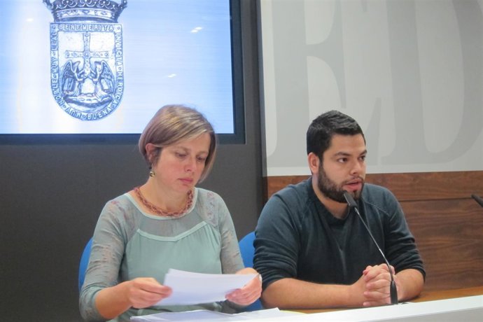 La vicealcaldesa, Ana Taboada, y el Concejal de Economía y Empleo, Rubén Rosón.