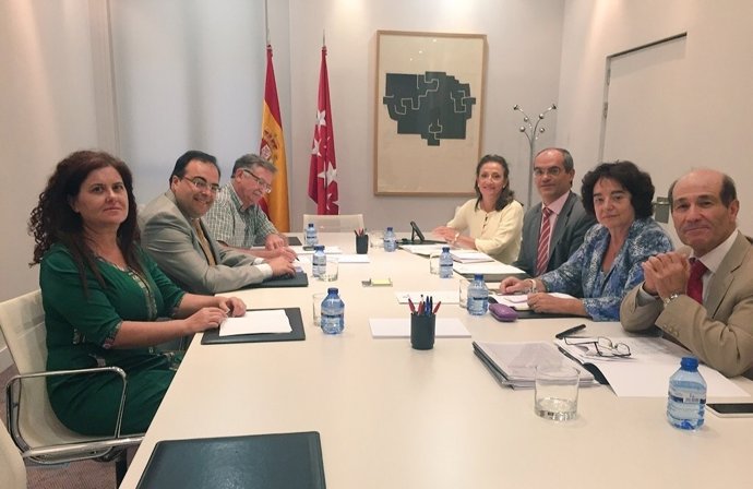 Alcalde de Leganés con Van Grieken