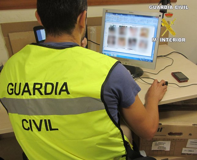 Detenido un hombre con 3.000 archivos de contenido pedófilo