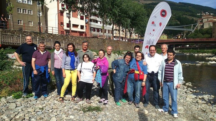 Los alumnos del Centro de Apoyo a la Integración de discapacitados de Penlés.