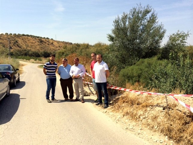 Visita a la  carreterera de Villatorres