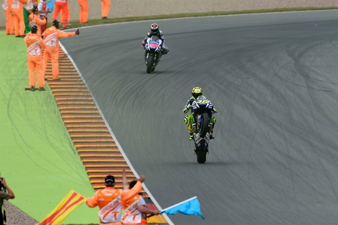 Valentino Rossi, Jorge Lorenzo 