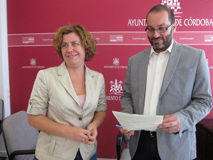 Doblas y Luque en la rueda de prensa