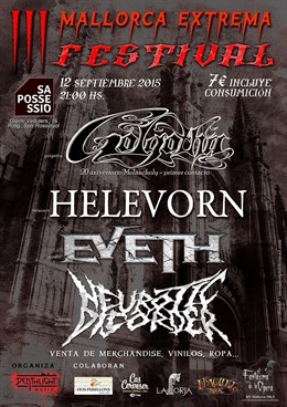 Cartel del festival Mallorca Extrema