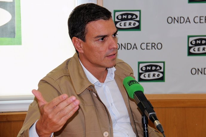 El secretario general del PSOE, Pedro Sánchez 