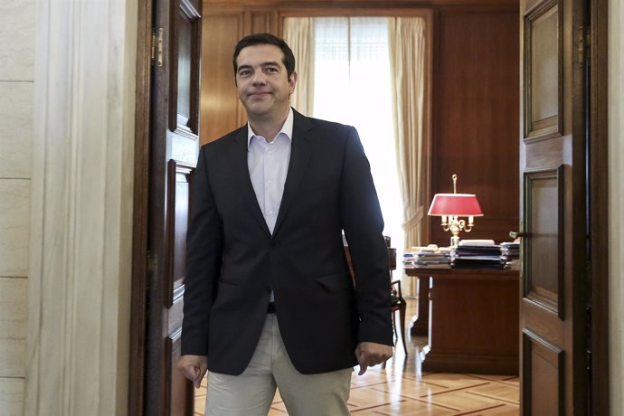 El primer ministro griego, Alexis Tsipras