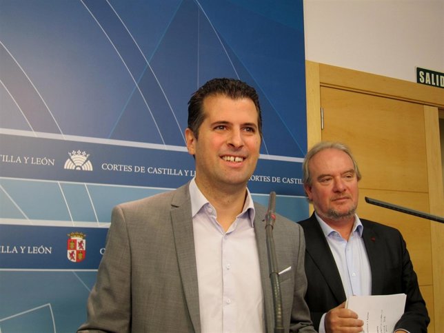 Tudanca, portavoz socialista en las Cortes de CyL. 