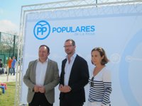 Javier Maroto insiste en que políticas del PP "son eficaces porque están pegadas a la calle y piensan en las personas"