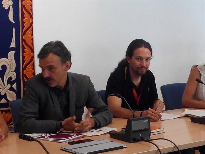 Pablo Iglesias en la Asamblea de Madrid