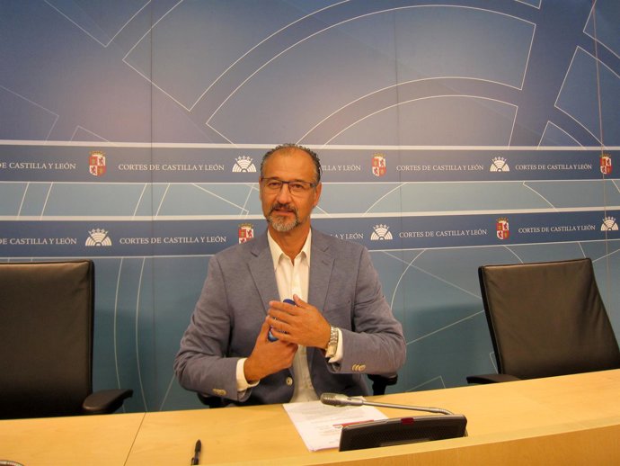 Luis Fuentes, portavoz de C's en las Cortes de CyL. 