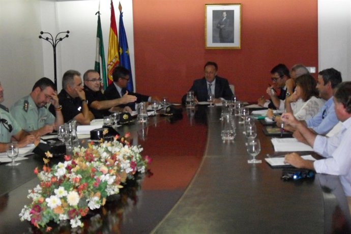Reunión en la Subdelegación del Gobierno en Sevilla
