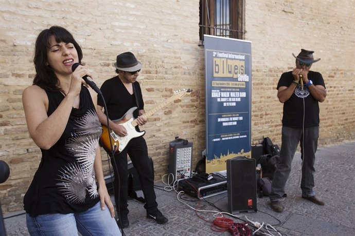 Blues en las calles de Sevilla