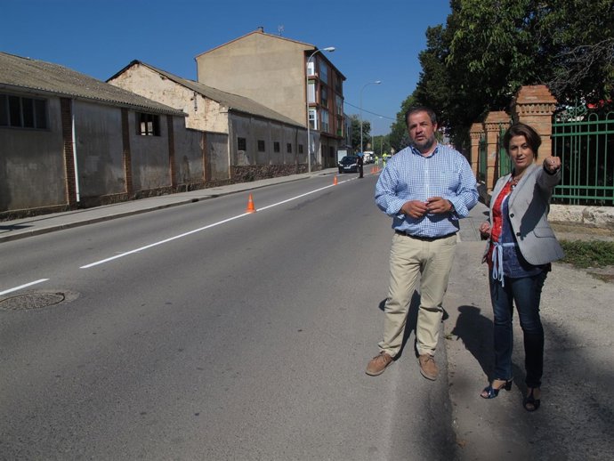 Los concejales han visitado este viernes las zonas de obras