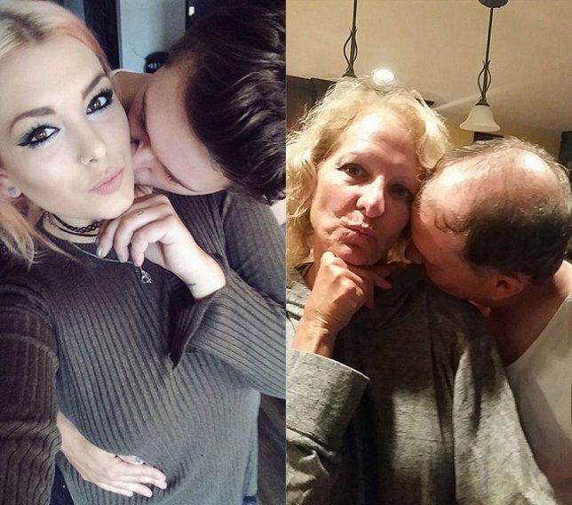 Los padres de ella se ganan a Facebook trolleando las fotos de su hija
