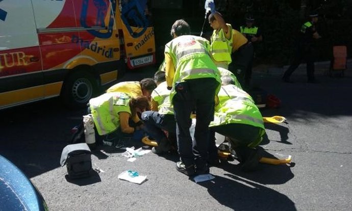 Atropello en madrid