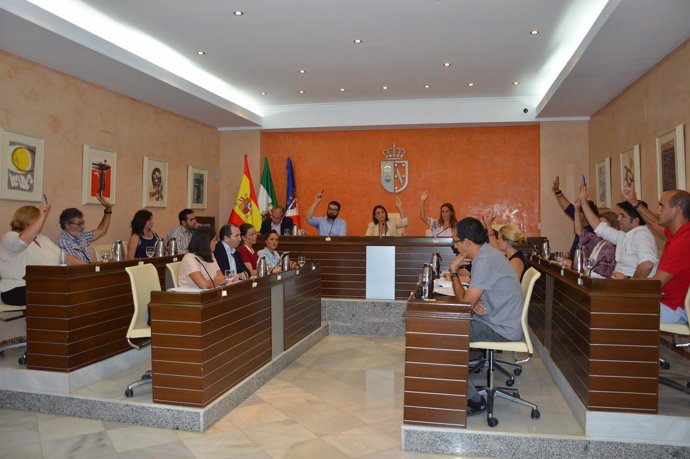 Pleno del Ayuntamiento de Almonte. 