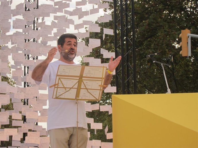 Pte. ANC, J.Sànchez, en la Via Lliure de 2015