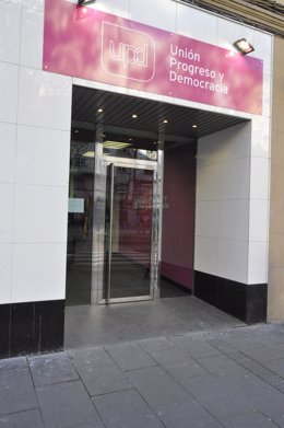 Imagen de la sede de UPyD-Aragón.