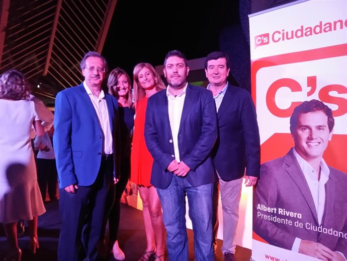 El portavoz de Ciudadanos en la Asamblea Regional, Miguel Sánchez