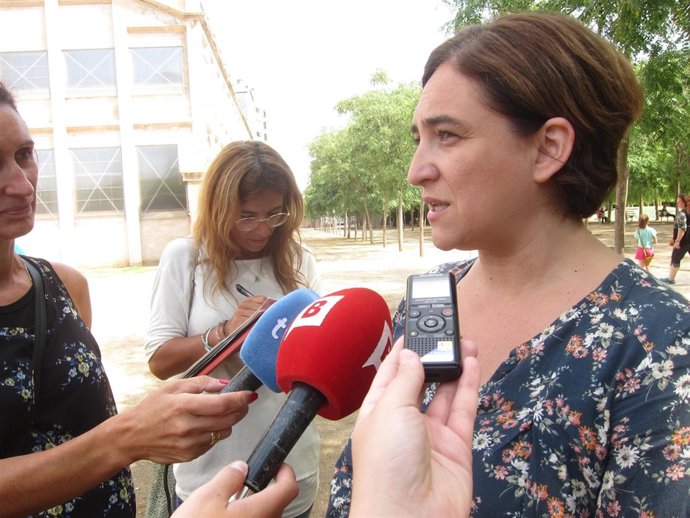 La alcaldesa Ada Colau