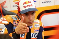 Marc Márquez: "No estoy contento con lo que he hecho"