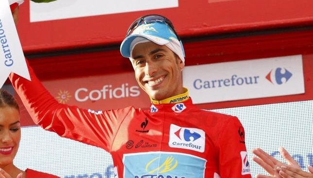 Fabio Aru, líder de la Vuelta a España 2015 tras la etapa 11