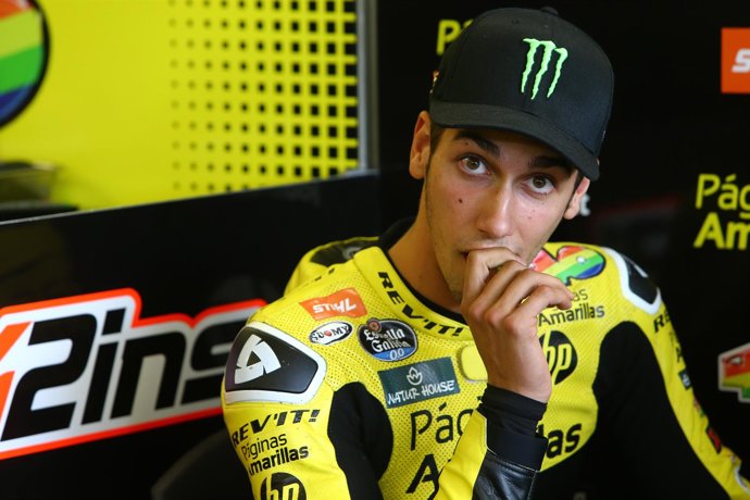   El Piloto Español De Moto2 Àlex Rins