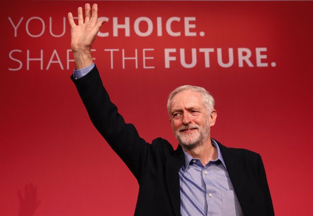 El nuevo líder del Partido Laborista británico, Jeremy Corbyn